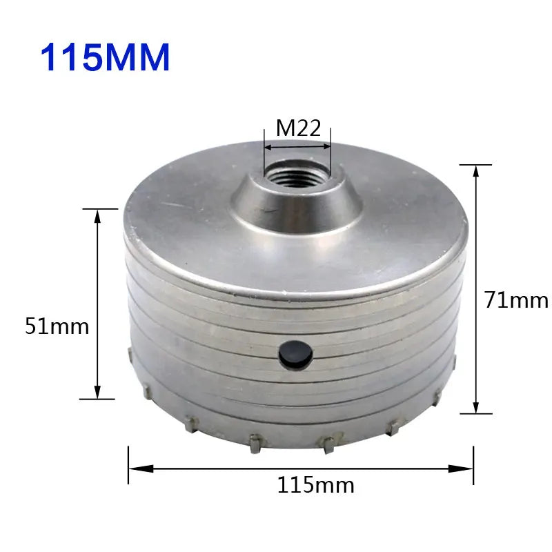 SDS Concrete Hole Saw 30-160mm Electric