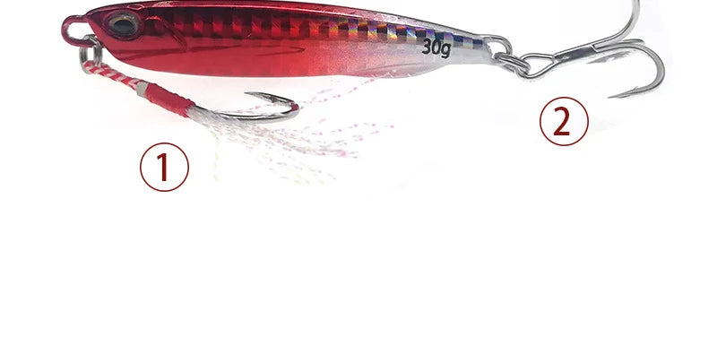 2021 Japen Metal Cast Jig Spoon 10/15/20/30/40/50g