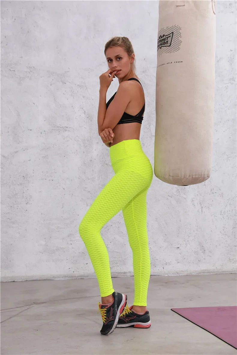 Push-up leggings damesmode sport fitness