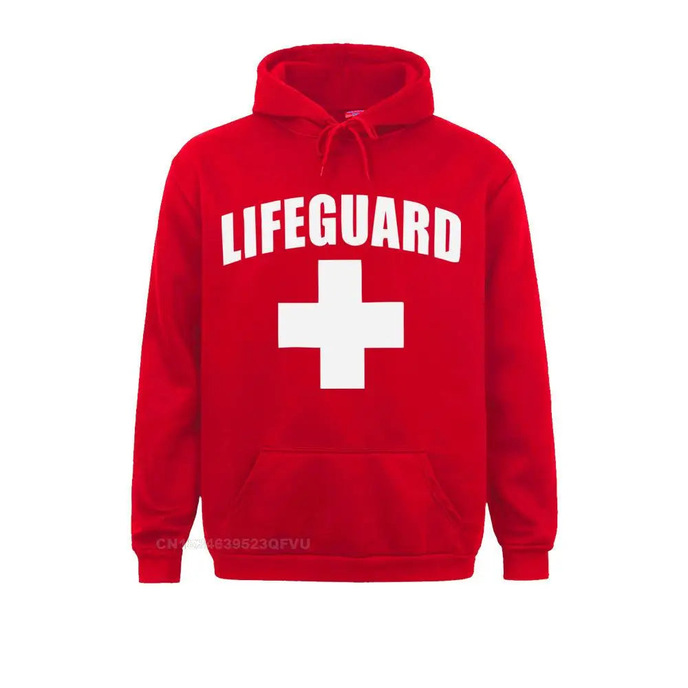 Funny Lifeguard Sweater Men Homme Cotton Women