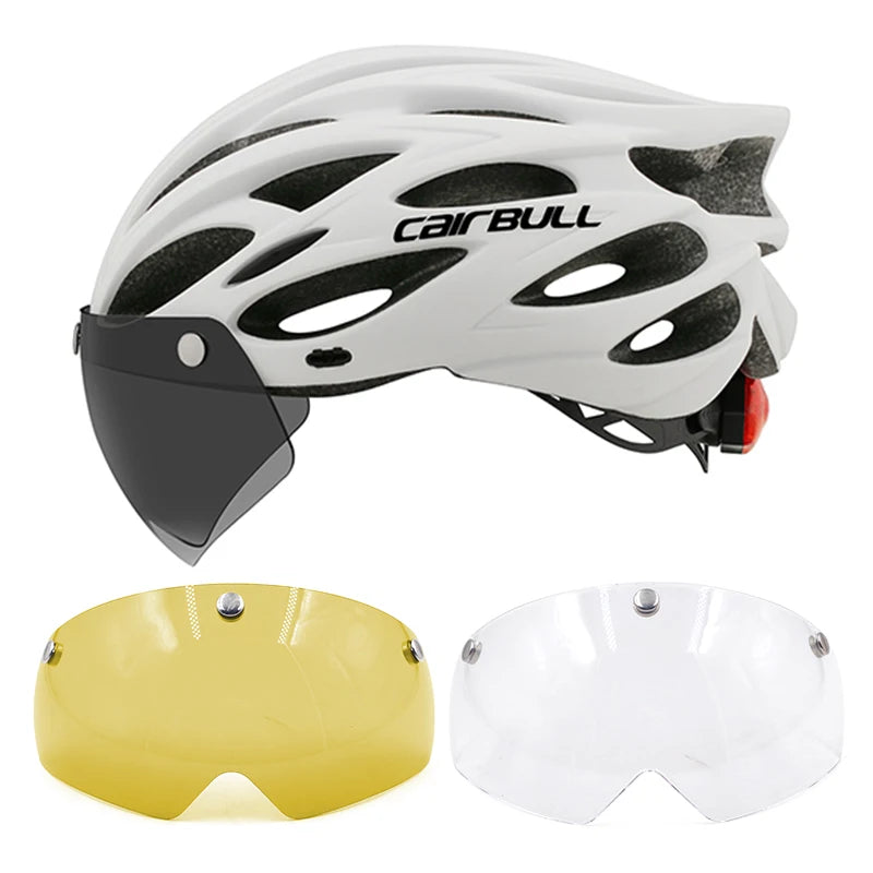 Fietshelm Licht Race Mtb Mountainbike Fiets Led