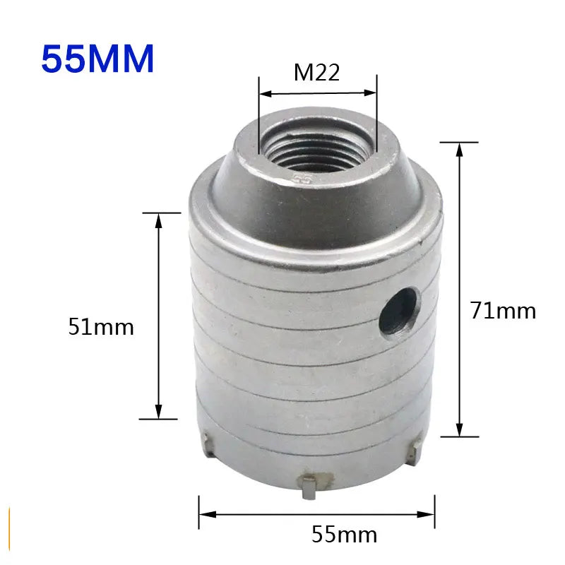SDS Concrete Hole Saw 30-160mm Electric
