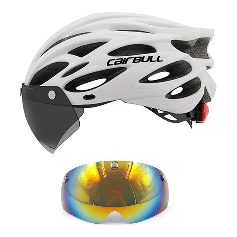 Fietshelm Licht Race Mtb Mountainbike Fiets Led