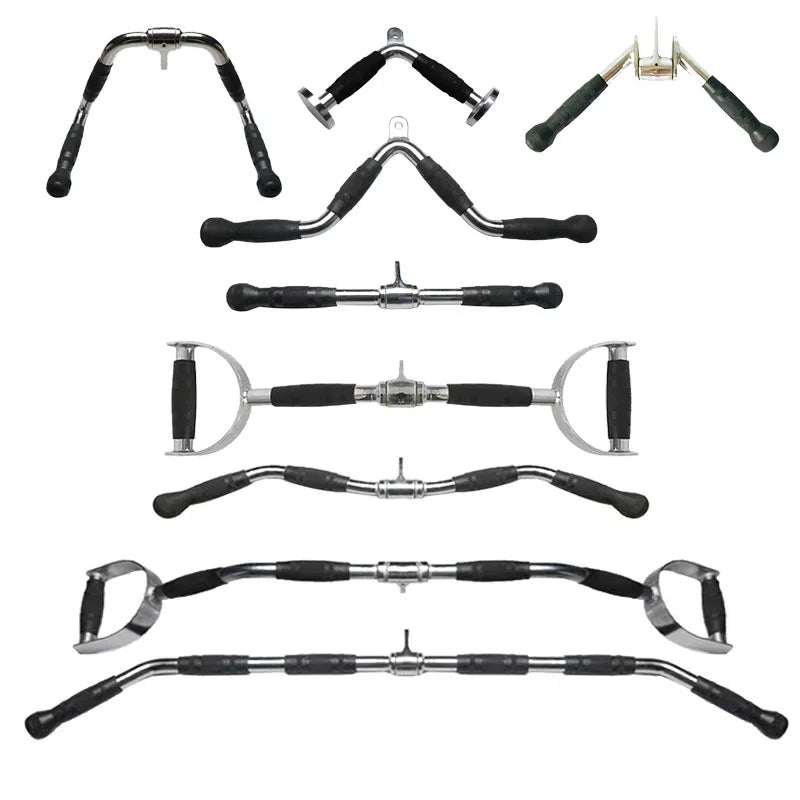 Fitness Solid T-bar, V-Bar Heavy Duty Load