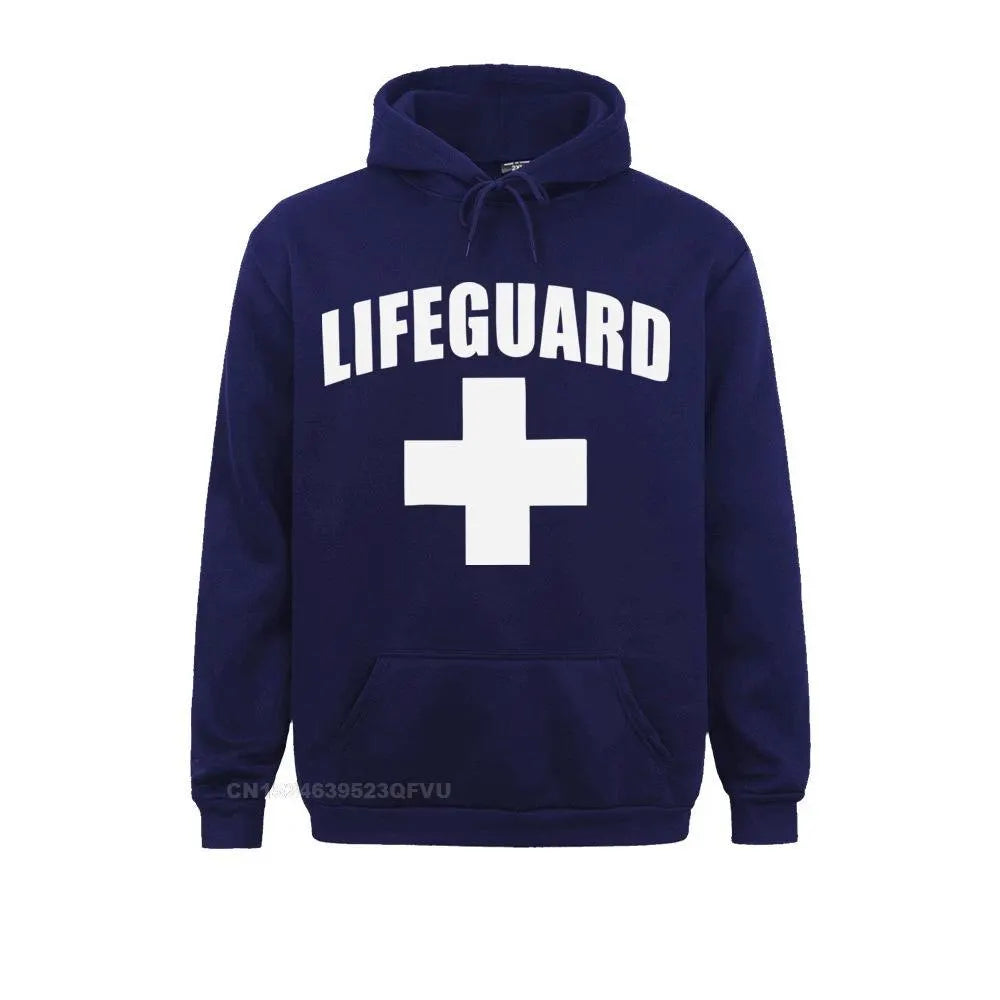 Funny Lifeguard Sweater Men Homme Cotton Women