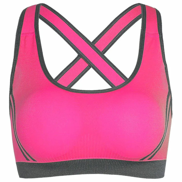 Draadloze sportbeha met bewegingscomfort voor dames