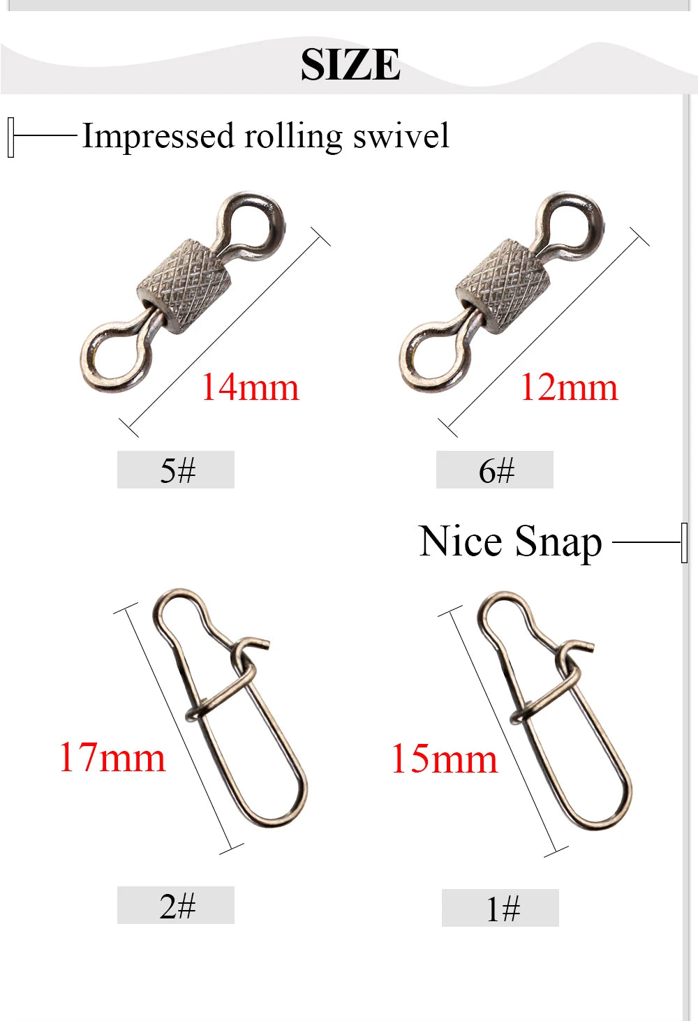 FTK 20PCS 16cm 20cm 25cm Anti-bite Steel Wire Leader