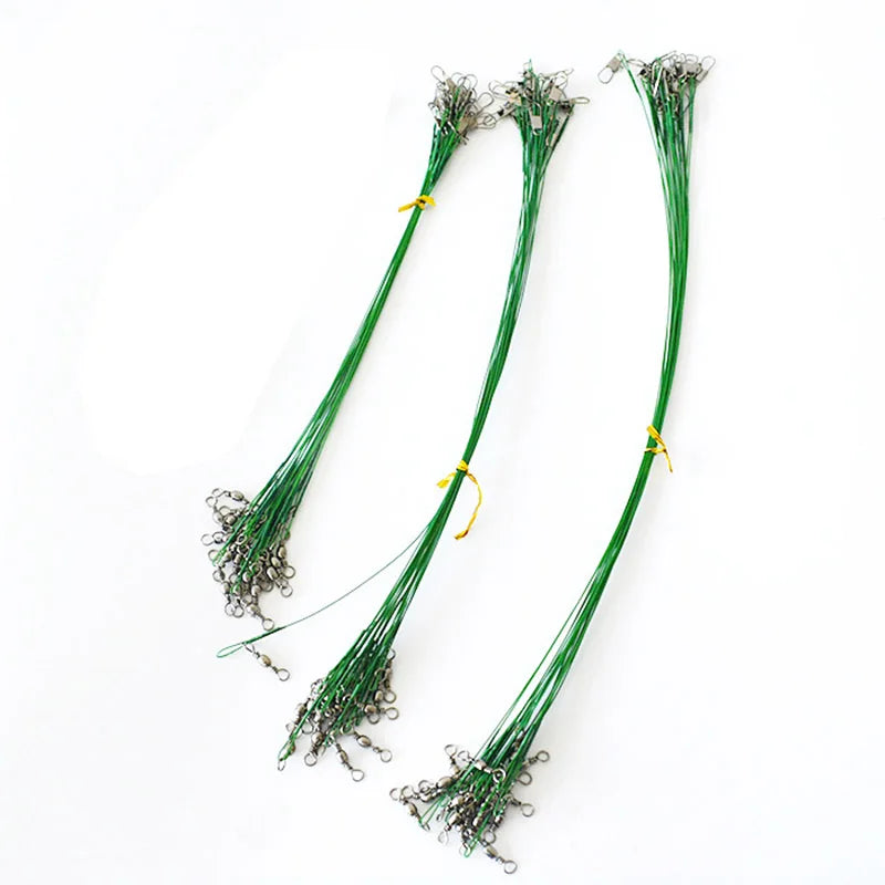20 pcs/lot Stainless Steel Wire Leader 15cm/21cm/30cm