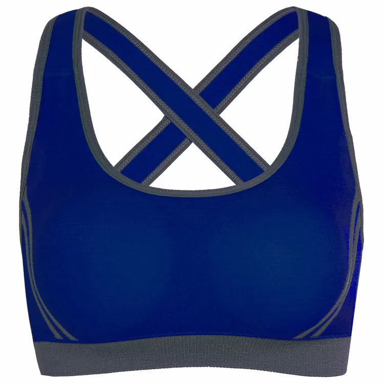 Draadloze sportbeha met bewegingscomfort voor dames
