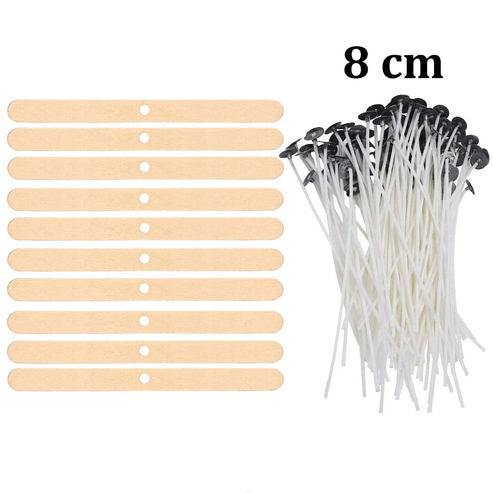 Smokeless Candle Wicks 2.6-20cm Pre-Waxed