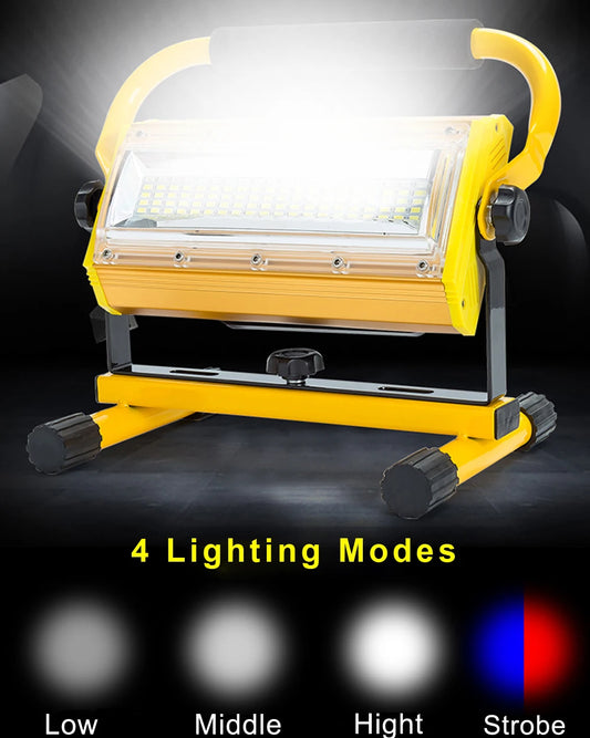 100W Rechargeable Flood Light