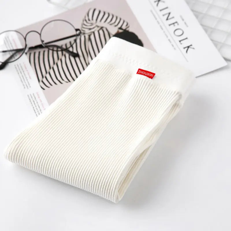 Ribbed leggings for women 2025 high waist