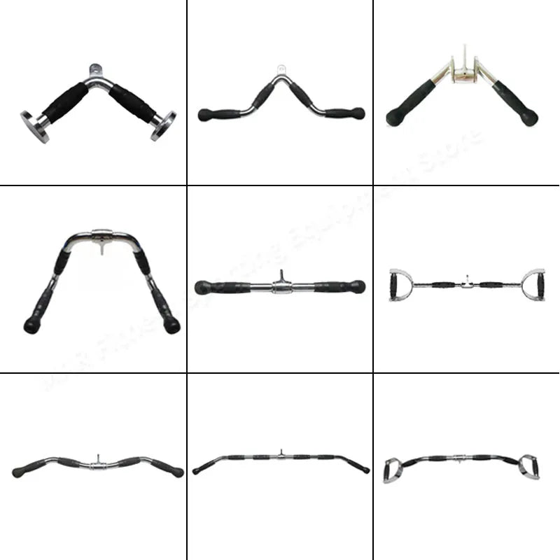 Fitness Solid T-bar, V-Bar Heavy Duty Load