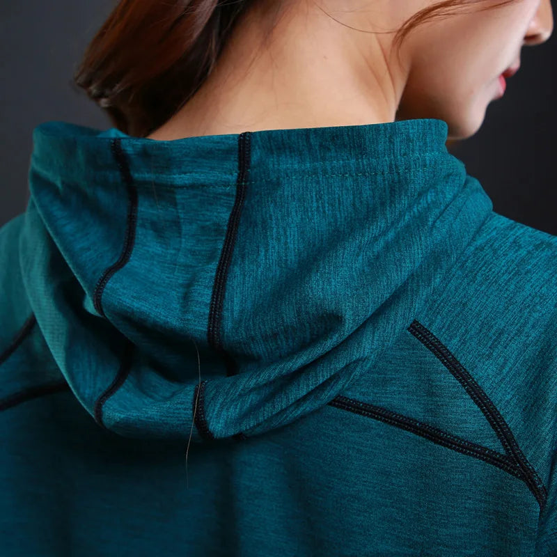 Women Sport Jackets Hoodies Outdoor