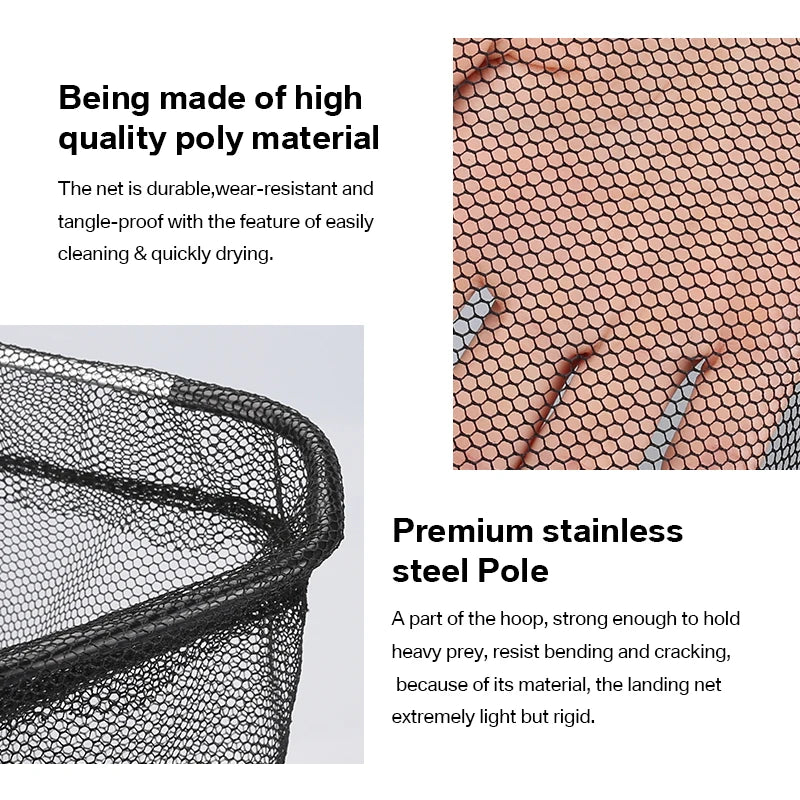 190cm 92cm 55cm Telescopic Landing Net Folding Fishing Pole