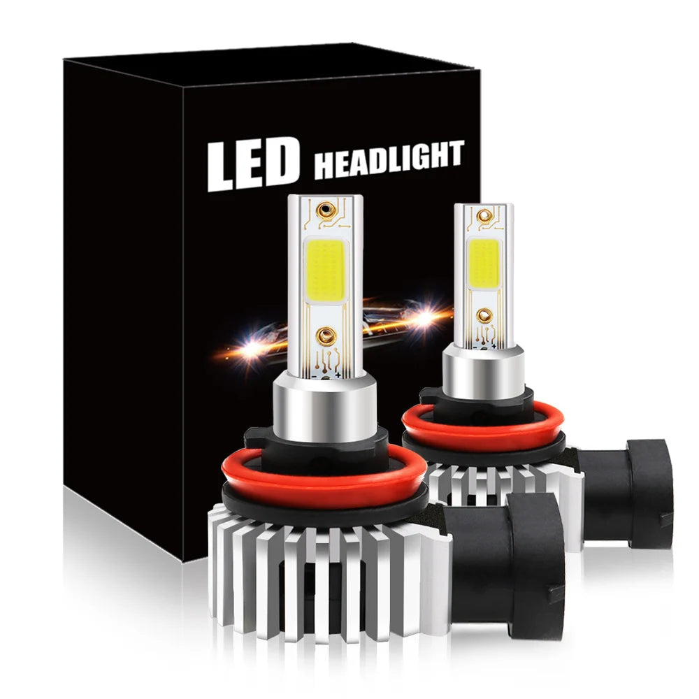2pcs 60W 12000LM Car LED Headlight