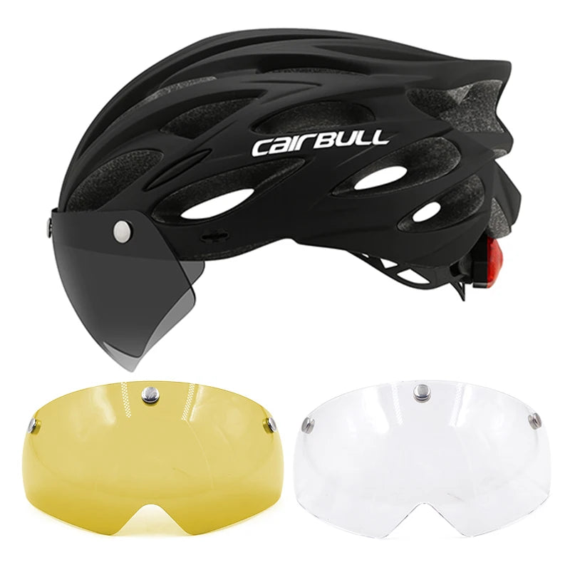 Fietshelm Licht Race Mtb Mountainbike Fiets Led