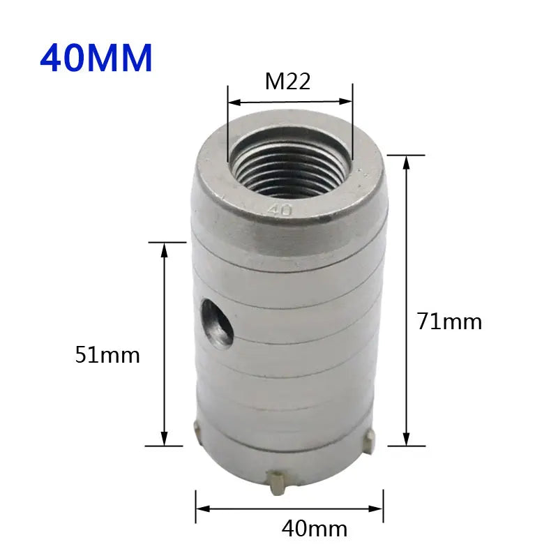 SDS Concrete Hole Saw 30-160mm Electric