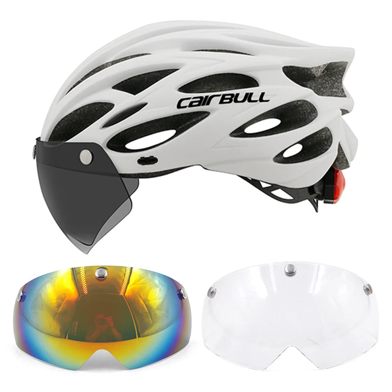 Fietshelm Licht Race Mtb Mountainbike Fiets Led