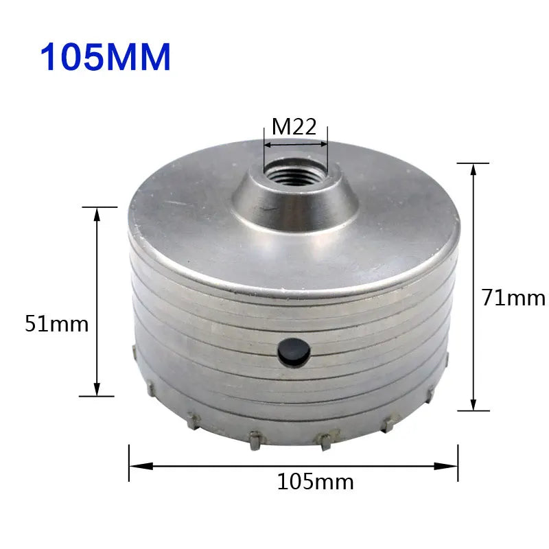 SDS Concrete Hole Saw 30-160mm Electric