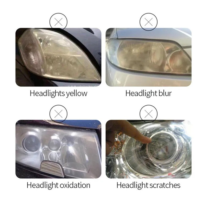 Headlight Treatment Set Repair Headlight