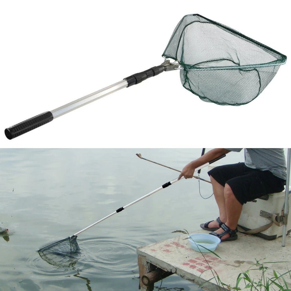 190cm 92cm 55cm Telescopic Landing Net Folding Fishing Pole