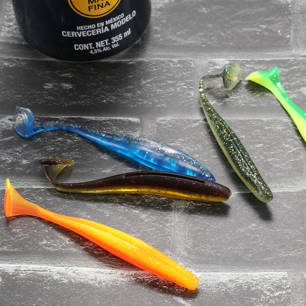 10PCS Soft Lure 5.5cm 7cm 10cm