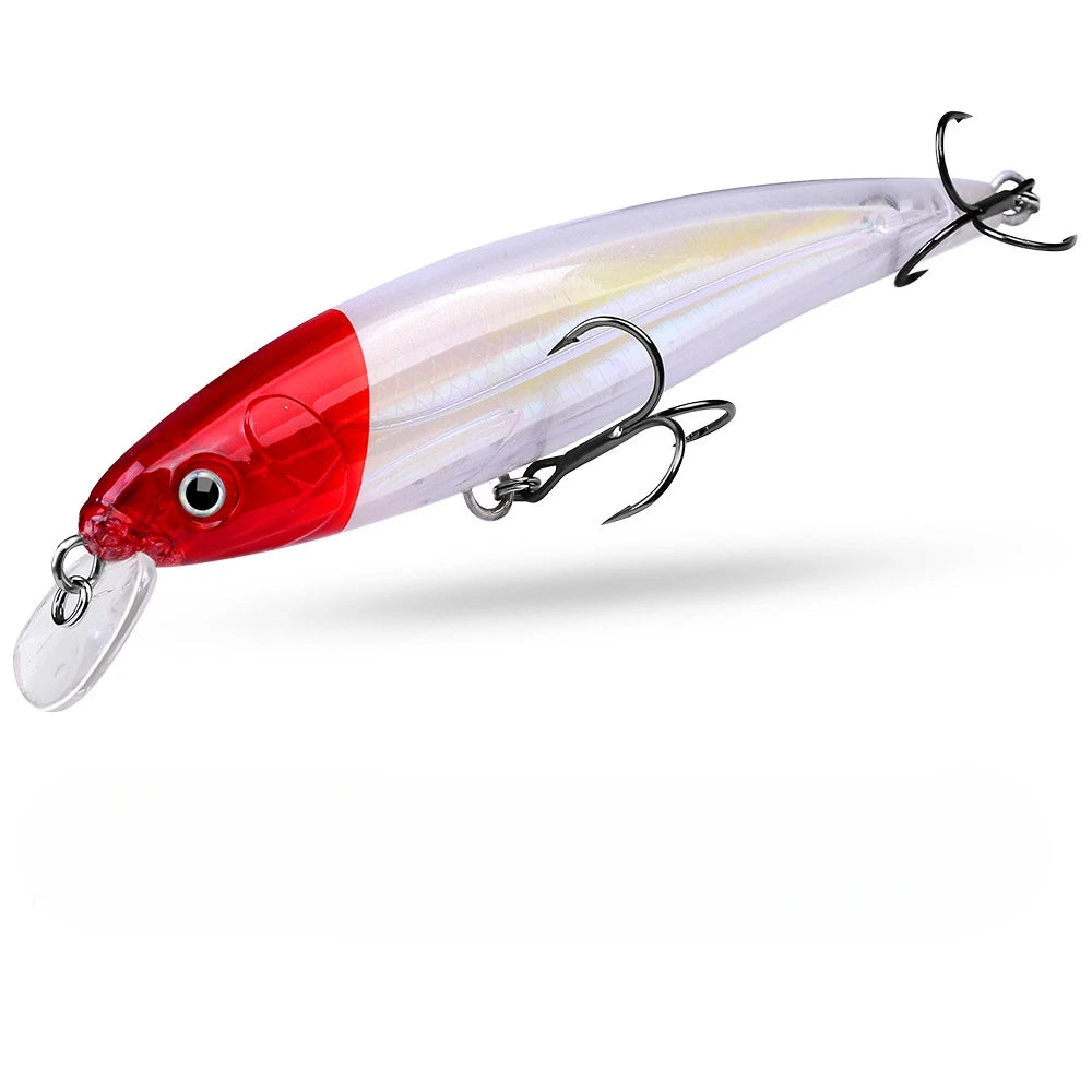 Fish Bait Floating in Water, 40g Biomimetic Artificial Plastic Hard Bait,