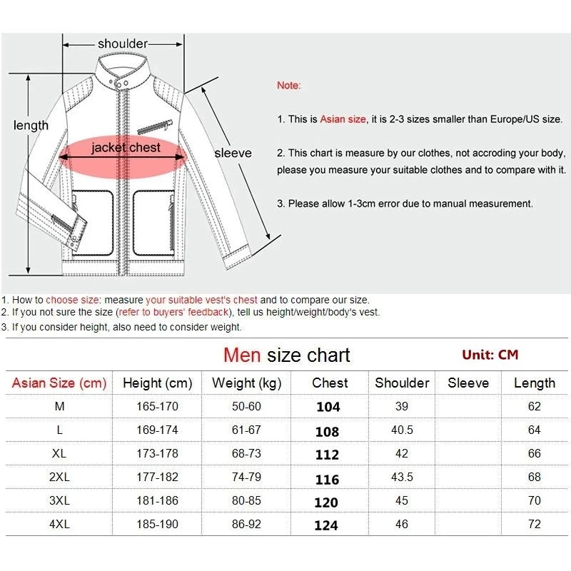 Mens Vest Jacket Warm Sleeveless
