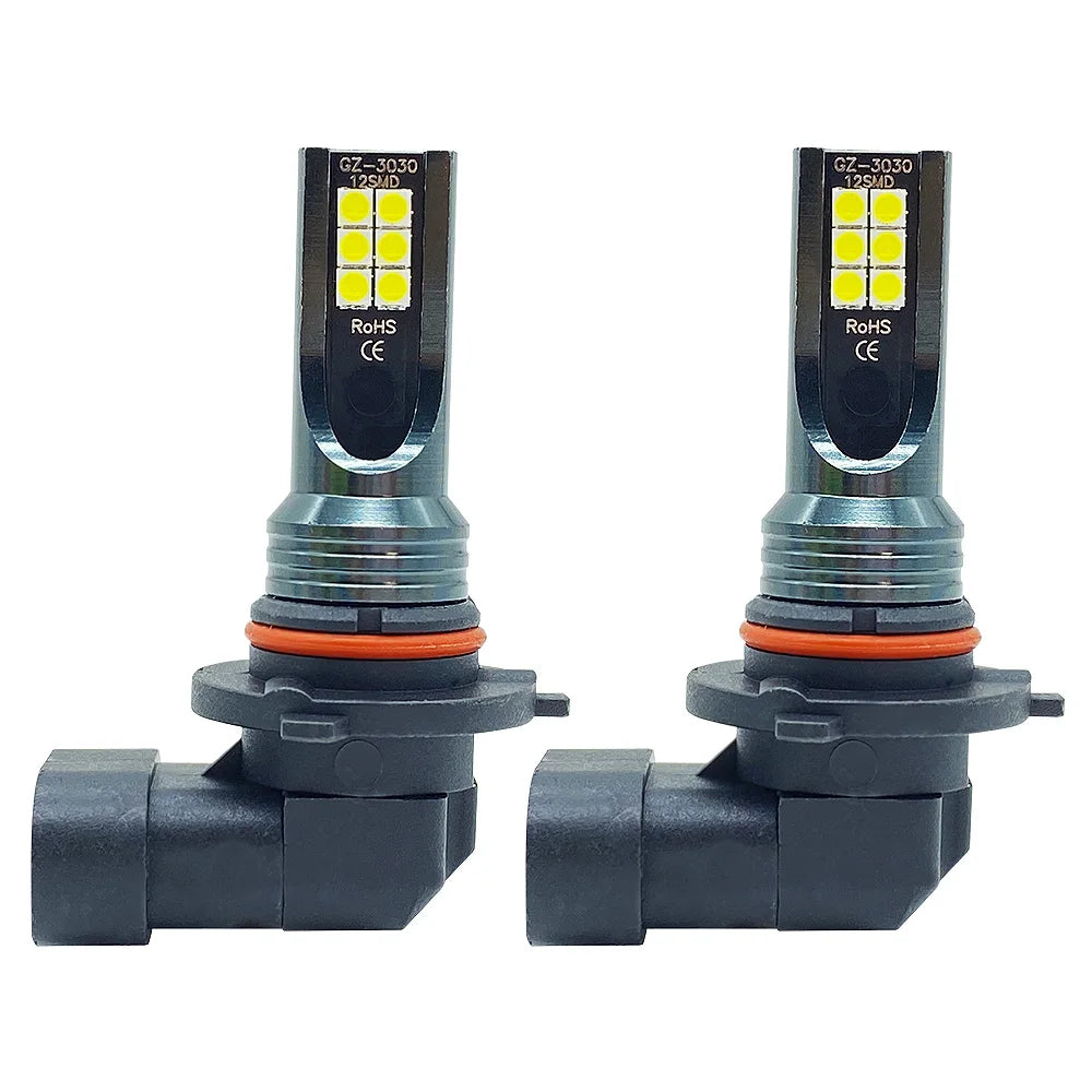 2Pcs 9005 9006 LED Headlight H11 H8 H9 H10 H1 H3