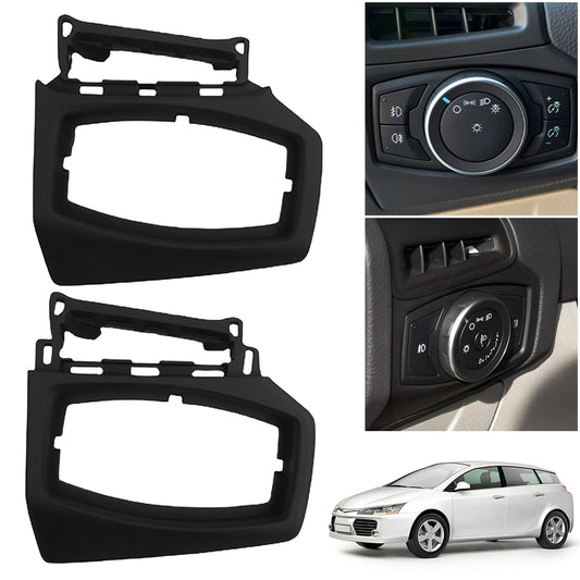 Dashboard Headlight Switch Button Frame Cover Trim Low&High