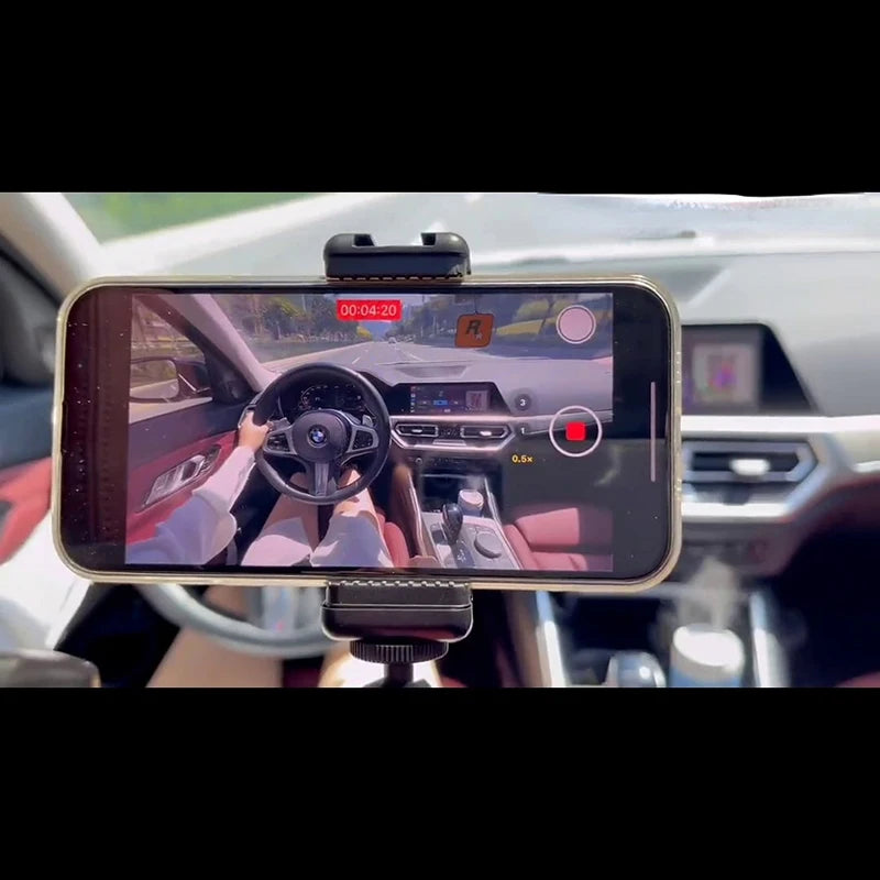 Car Phone Holder for Video Recording Articulated