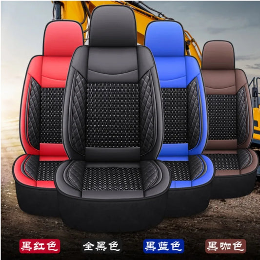 Universal Car Excavator Digger Fully Seat Cushion Cover for SANY KOBELCO KOMATSU Hitachi CAT XCMG Doosan Automobiles Seat Covers