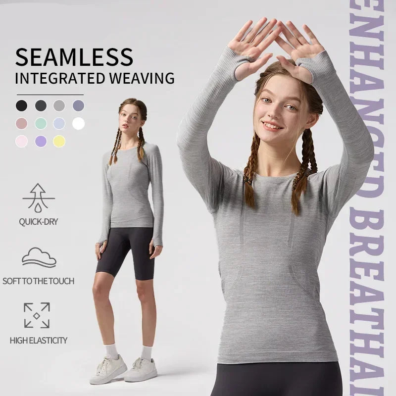 New Sports Long Sleeve Top for Men and Women