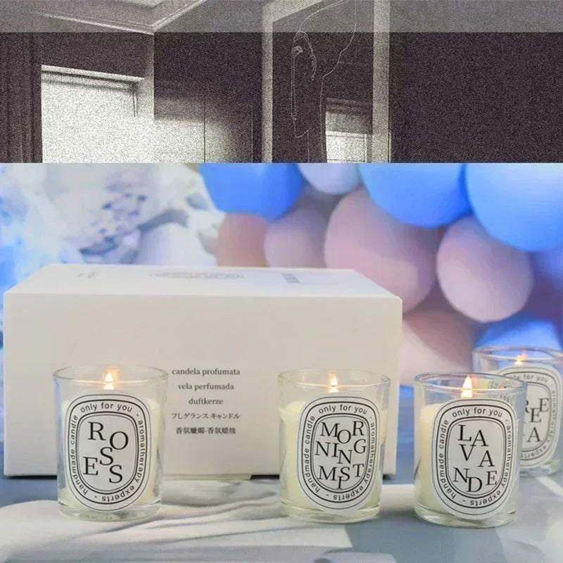 Romantic Transparent Scented Fragrance Candle Light