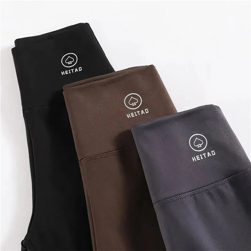 Hoge taille yoga legging, warme sportlegging