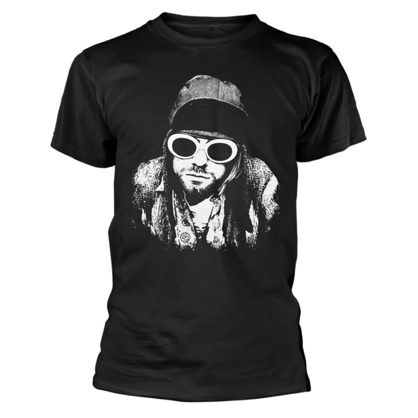 Kurt Cobain Guitar T Shirts Funny Casual Printed Cotton
