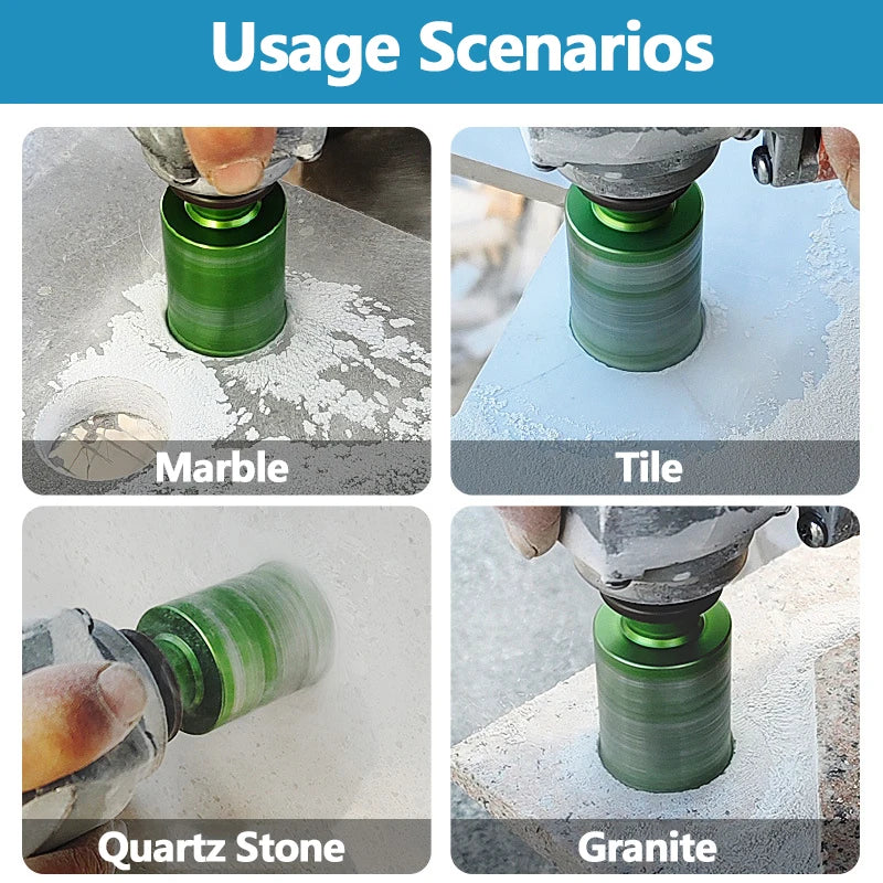 Serrated Dry Drilling Hole Opener Rock Slab/Marble/Quartzite/Granite/