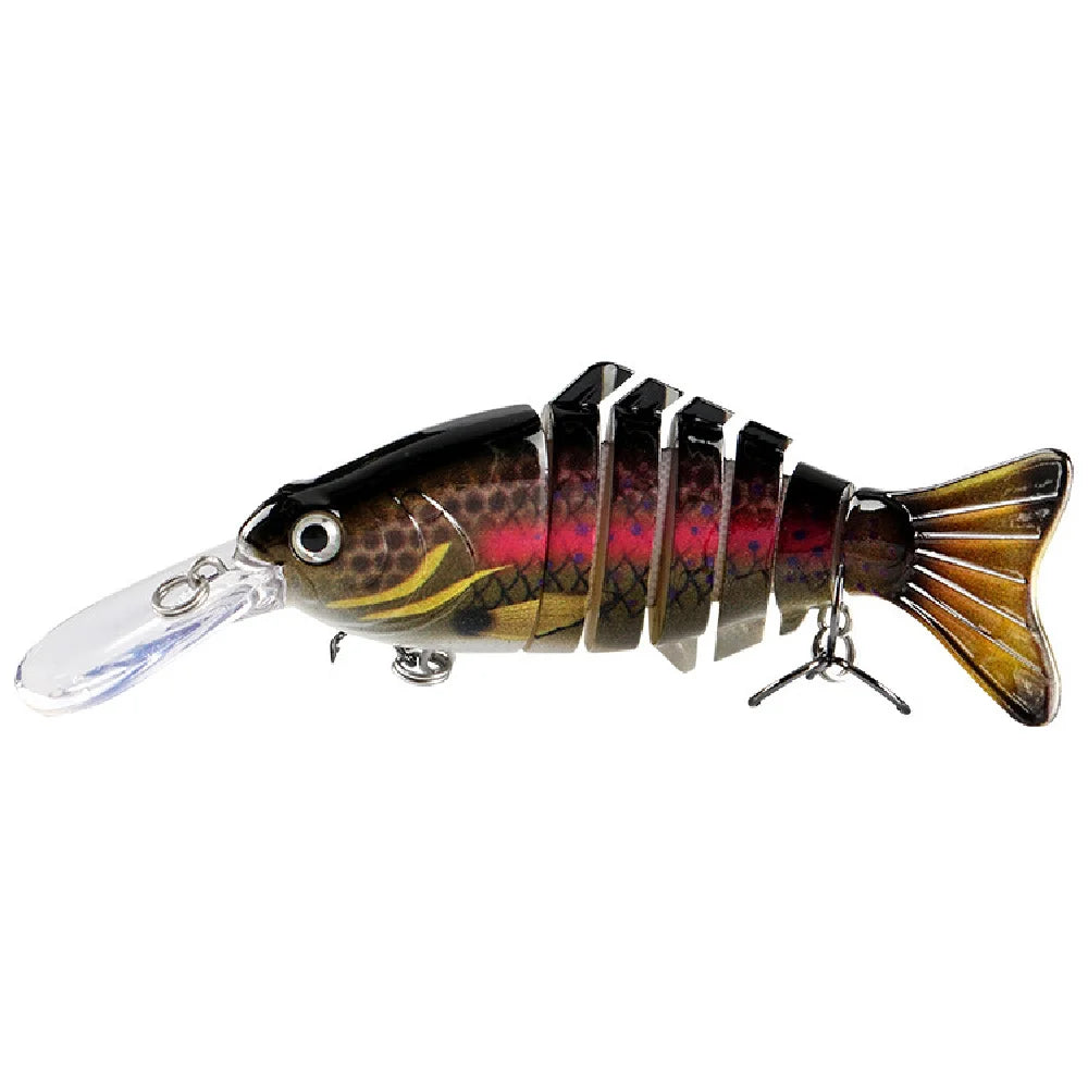 1Pcs Swim Bait Fishing Lures Wobblers 12cm 17g Artificial