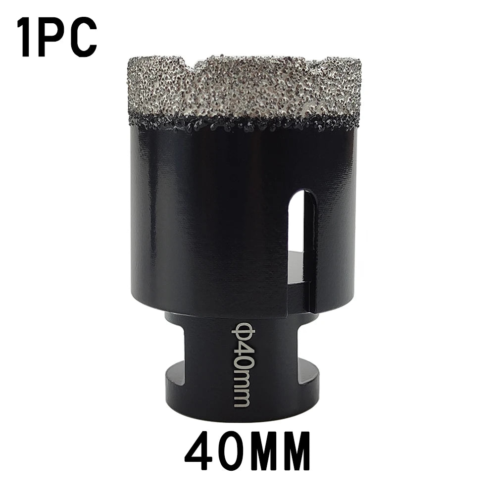 1 Pcs M14 Thread Diamond Dry Vacuum Brazed Drilling Core Bits