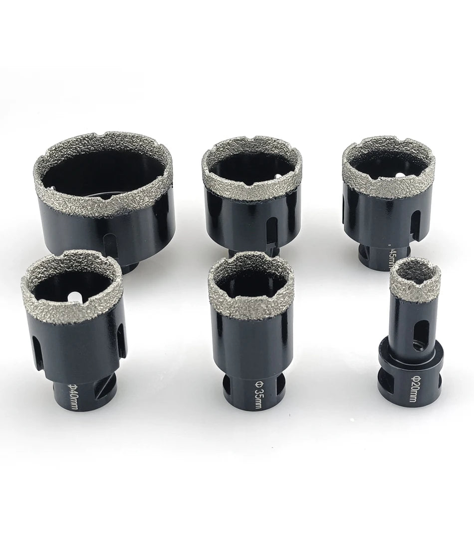 1 Pcs M14 Thread Diamond Dry Vacuum Brazed Drilling Core Bits