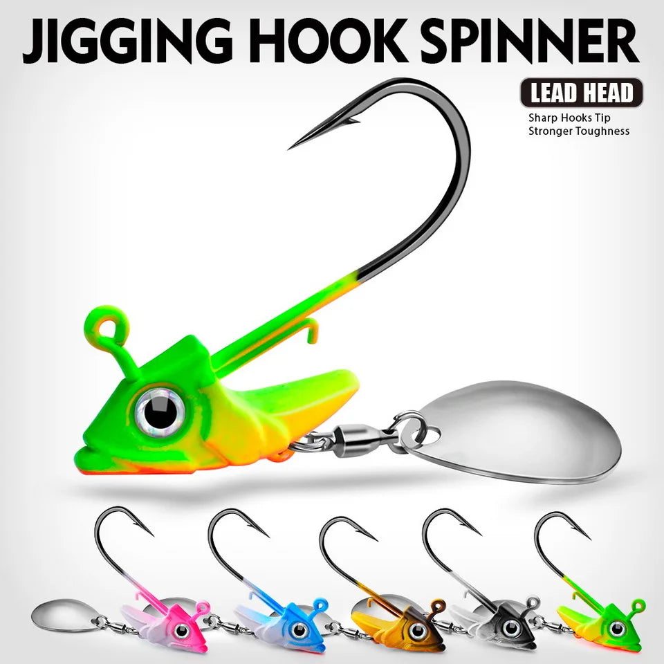 1pc Jig Head 7.5g 10.5g 15g Fishing Lures Sinking