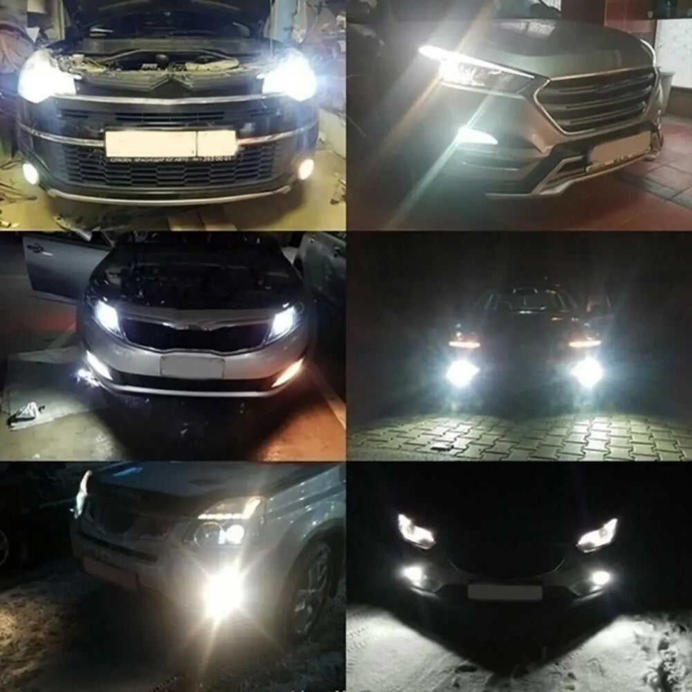 2Pcs Super Bright 100W H7 H4 LED Headlight