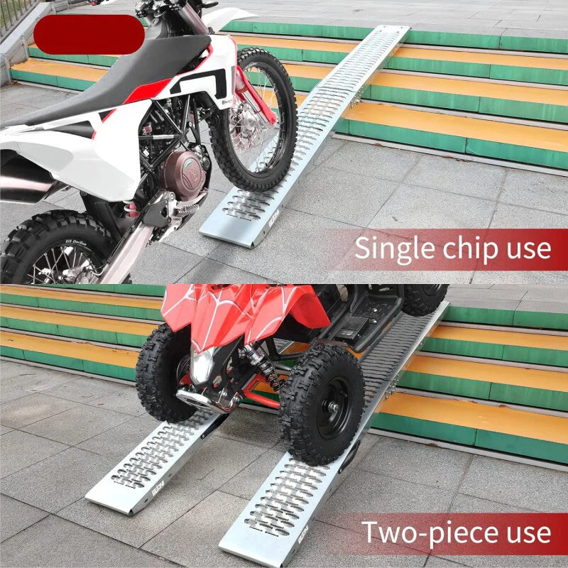 Truck Transport Loading and Unloading Trailer Rack Step Ramp