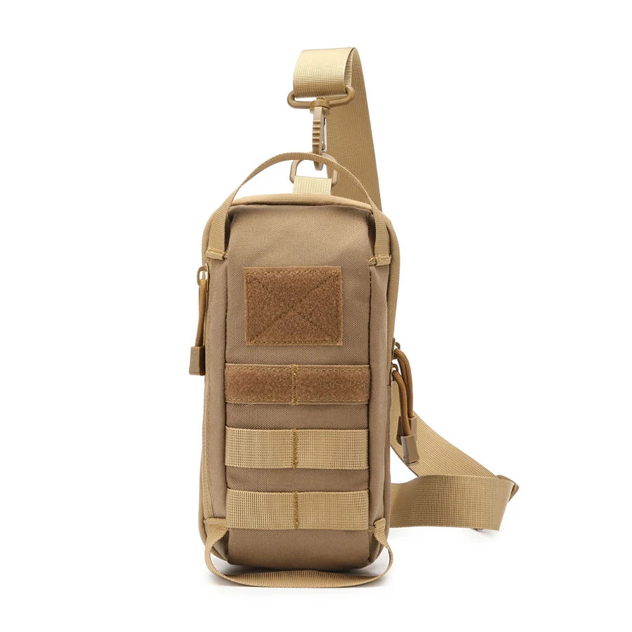 Sport Chest Bag for Men Waterproof Shoulder Sling Pack
