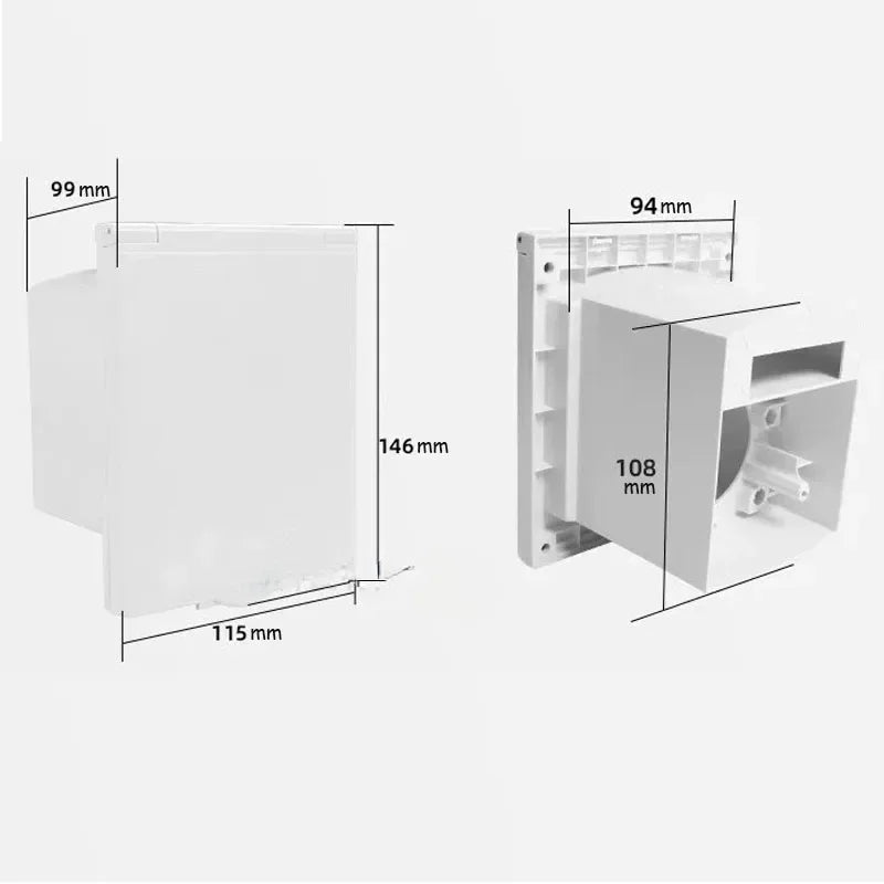 1Pc 220V-250V 16A RV External Electrical Socket With Cover