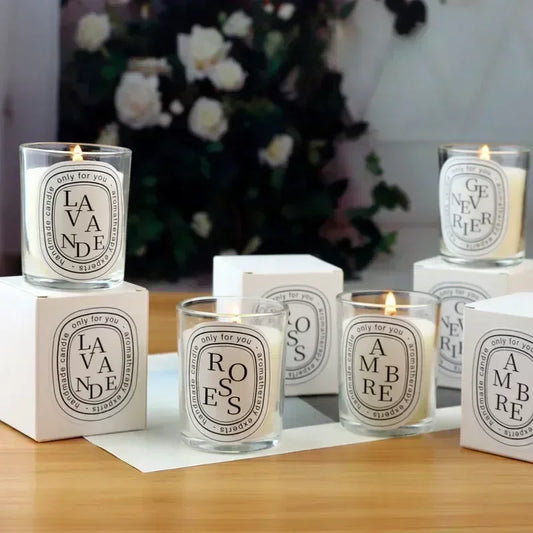 Romantic Transparent Scented Fragrance Candle Light