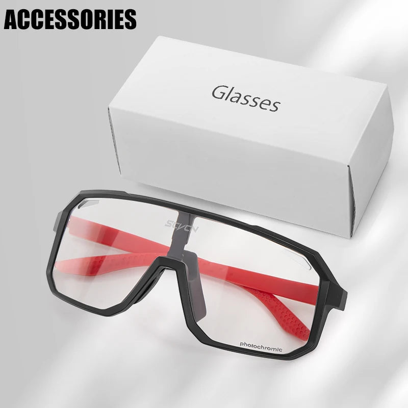Cycling Glasses Photochromic Sunglasses Men Women Mountain