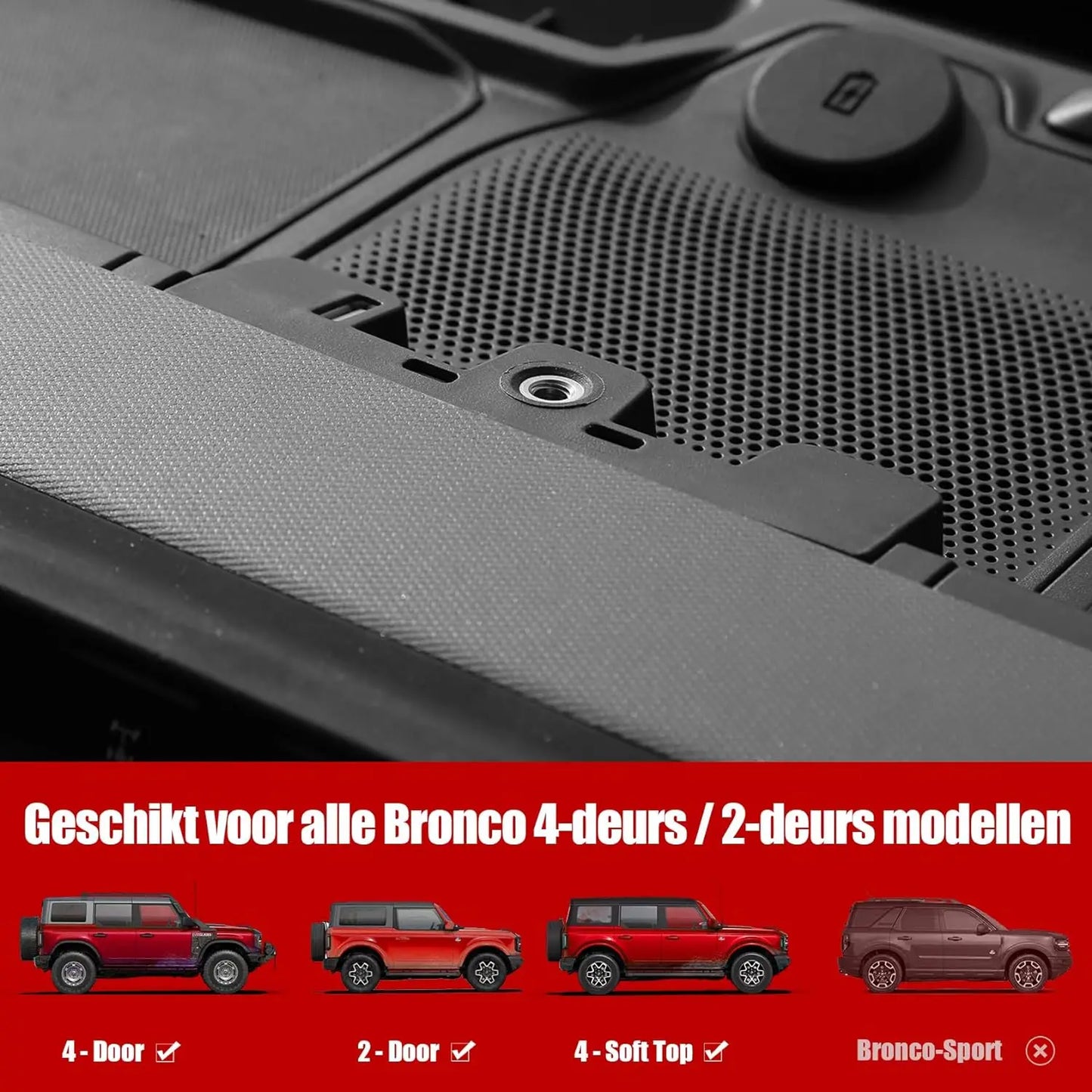 Dashboard USB Expansion Dock for Ford Bronco Accessories