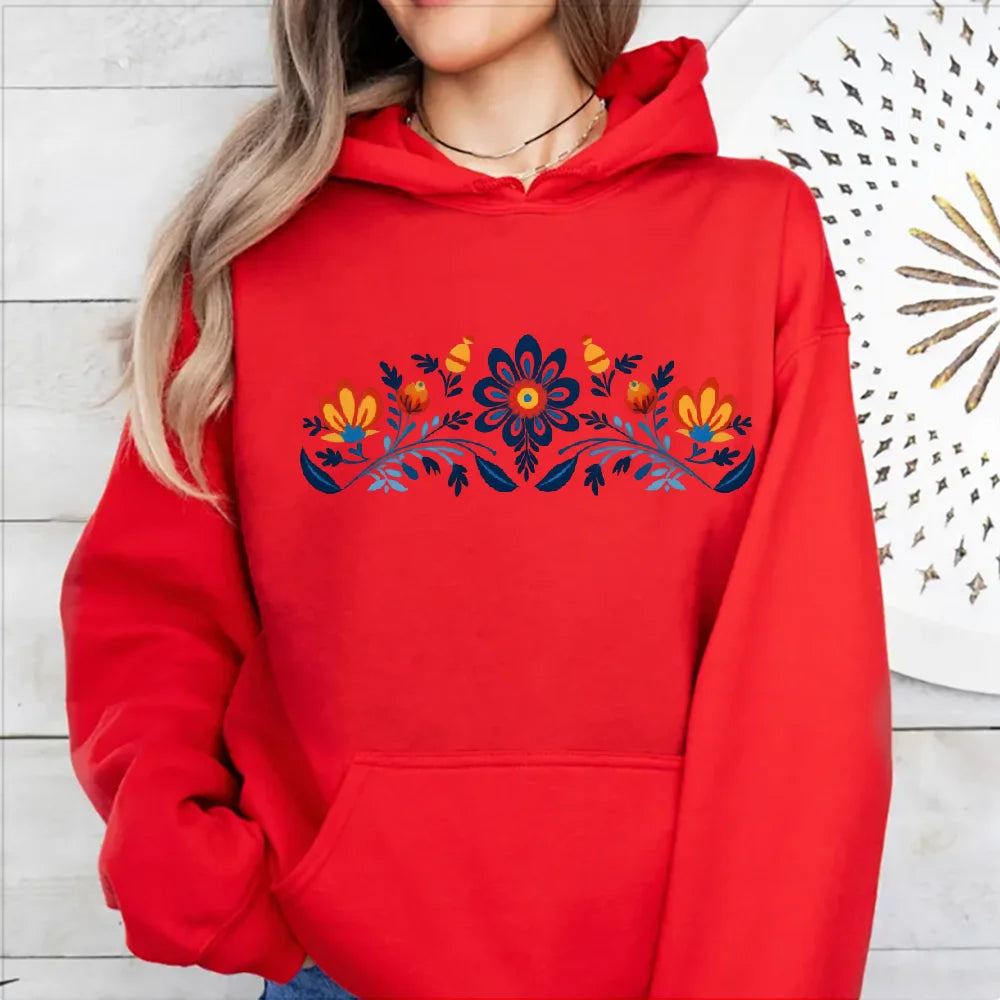 Hoodie Women Casual Washed
